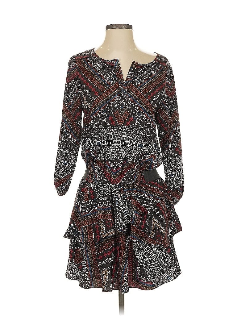 Pre-owned Cooper & Ella Casual Dress In Brown