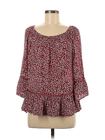 Democracy 3/4 Sleeve Blouse (view 1)