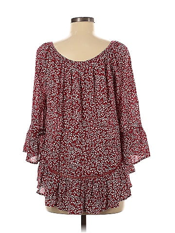 Democracy 3/4 Sleeve Blouse (view 2)