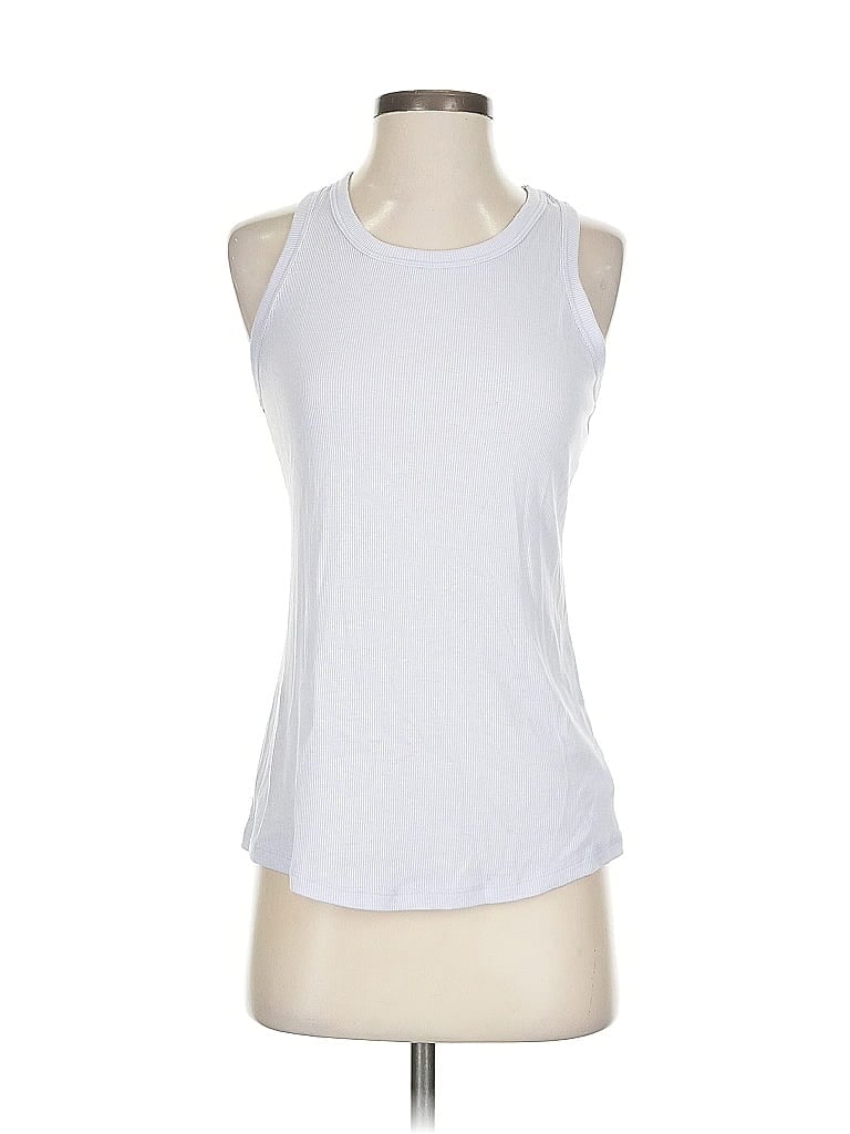 Pre-owned Danskin Active Tank Top In White