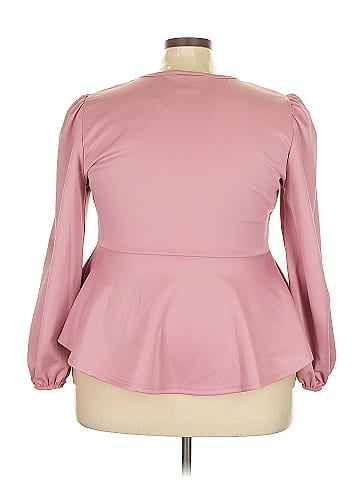 Ashley Stewart Long Sleeve Blouse (view 2)
