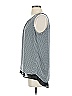 Daniel Rainn 100% Polyester Gray Black Sleeveless Blouse Size S - photo 5