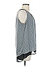 Daniel Rainn 100% Polyester Gray Black Sleeveless Blouse Size S - photo 4