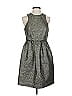Tibi Tweed Gray Cocktail Dress Size 4 - photo 1
