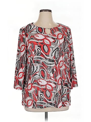 Cathy 3/4 Sleeve Blouse (view 1)