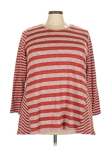 LOGO by Lori Goldstein 3/4 Sleeve T-Shirt (view 1)