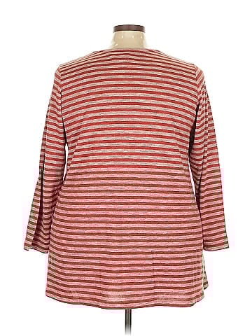 LOGO by Lori Goldstein 3/4 Sleeve T-Shirt (view 2)