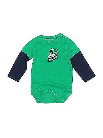 Jumping Beans Long Sleeve Onesie (view 1)
