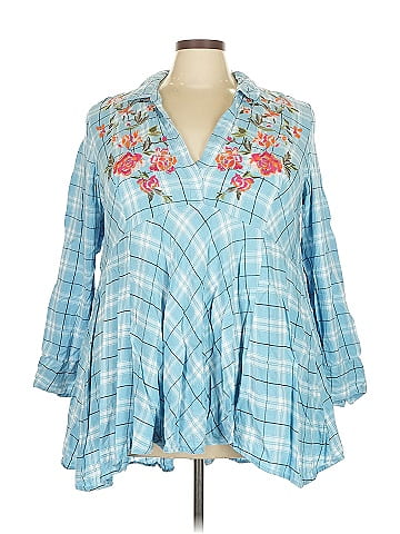 Roaman's Long Sleeve Blouse (view 1)