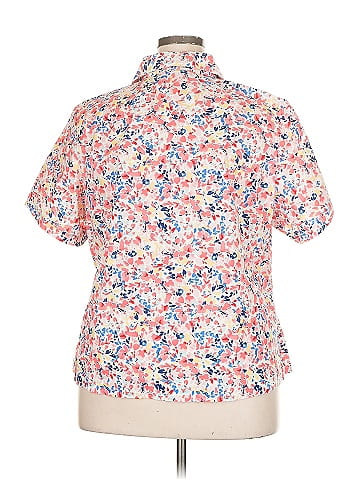 Karen Scott Short Sleeve Blouse (view 2)