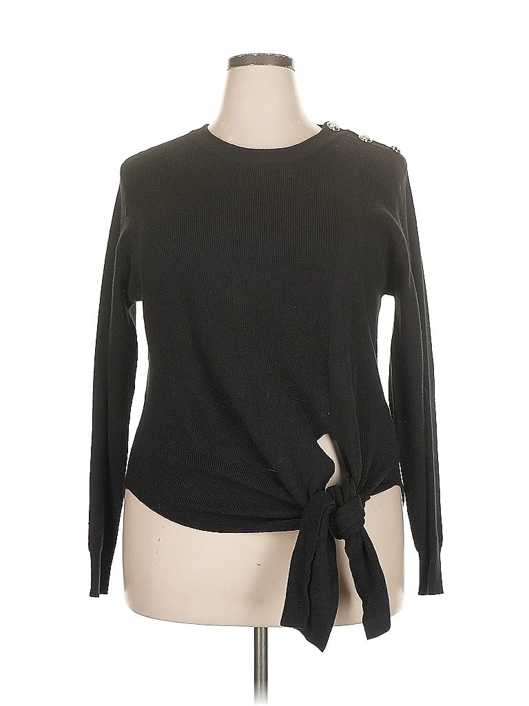 Pre-owned City Chic Sweatshirt In Black