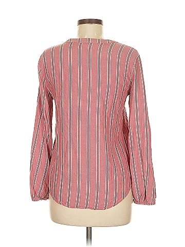 Pink Rose Long Sleeve Blouse (view 2)