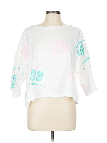 Peach Love 3/4 Sleeve Top (view 1)