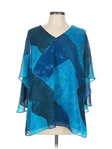 H By Halston 3/4 Sleeve Blouse (view 1)
