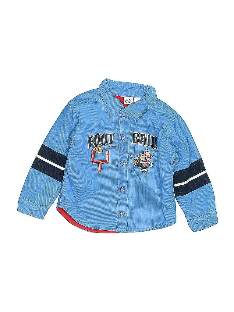 Kids Play 100% Cotton Blue Jacket Size 4T - photo 1