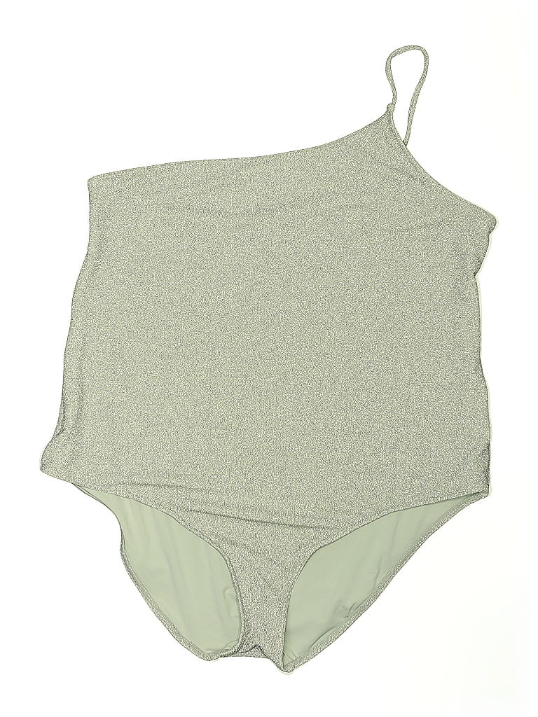 Click to view more detailed imagery on our partner's website Pre-owned Good American One Piece Swimsuit In Green