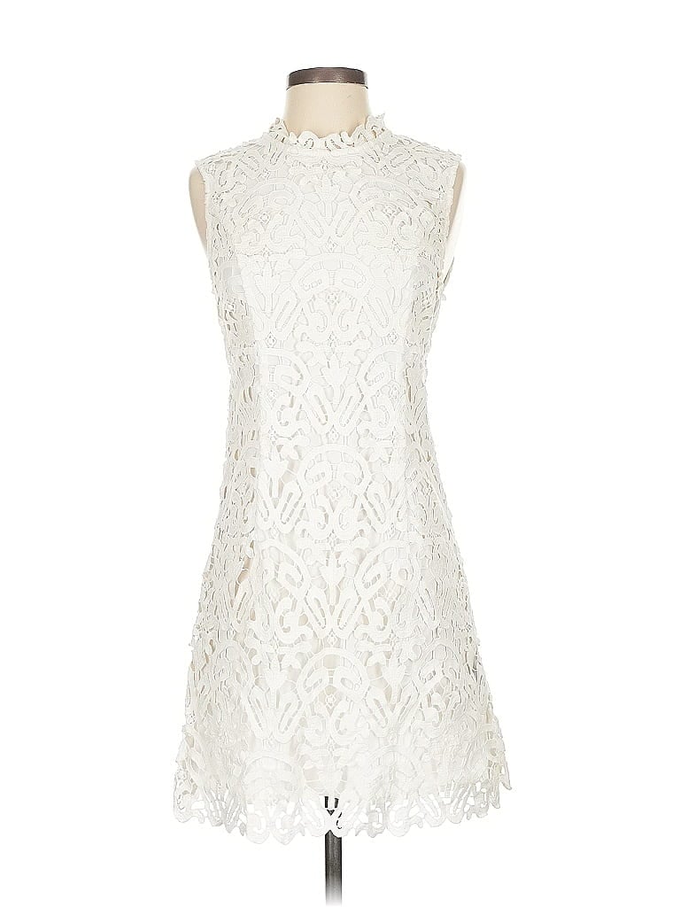 Pre-owned Dolce Vita Cocktail Dress In White