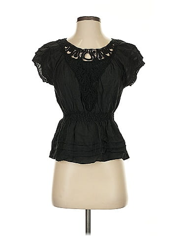 Cotton Express Short Sleeve Blouse (view 1)