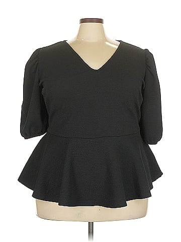 Ashley Stewart 3/4 Sleeve Top (view 1)