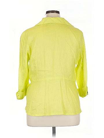 Jones New York Collection 3/4 Sleeve Button-Down Shirt (view 2)