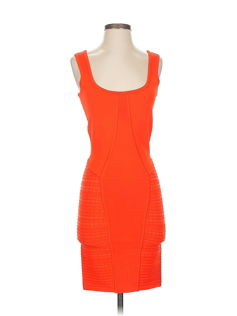 Pre-owned Z Spoke By Zac Posen Cocktail Dress In Orange