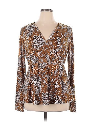 White Birch Long Sleeve Blouse (view 1)