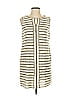 Max Studio Stripes Ivory Casual Dress Size XS - photo 1