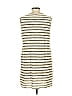 Max Studio Stripes Ivory Casual Dress Size XS - photo 2
