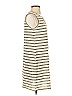 Max Studio Stripes Ivory Casual Dress Size XS - photo 4
