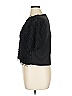 Gracia 100% Polyester Black Short Sleeve Top Size XL - photo 4
