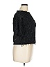Gracia 100% Polyester Black Short Sleeve Top Size XL - photo 3