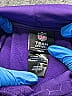 NFL 100% Polyester Purple Pullover Hoodie Size 18 - 20 - photo 3