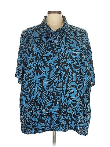 Liz & Me 3/4 Sleeve Button-Down Shirt (view 1)