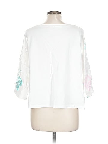 Peach Love 3/4 Sleeve Top (view 2)