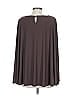 IMAN Brown Long Sleeve Top Size L - photo 2