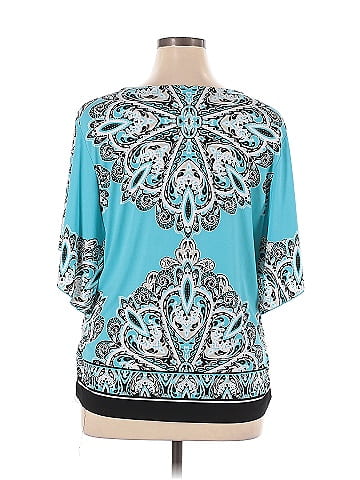 JM Collection 3/4 Sleeve Blouse (view 2)