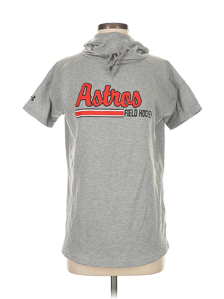Pre-owned Under Armour Pullover Hoodie In Gray
