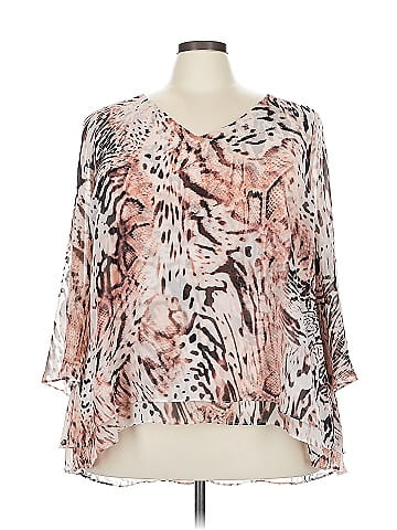 Jennifer Lopez 3/4 Sleeve Blouse (view 1)