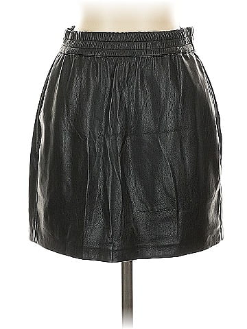Babaton Faux Leather Skirt (view 1)
