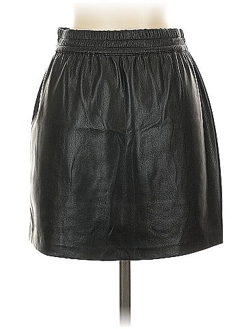 Babaton Faux Leather Skirt (view 2)