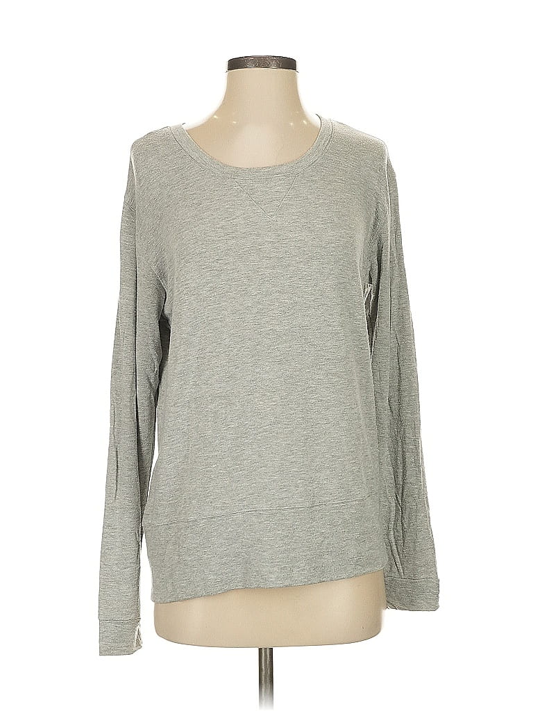Monrow Gray 3/4 Sleeve T-Shirt Size S - photo 1