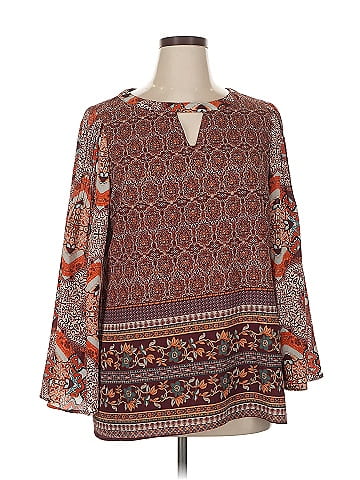 New Directions Long Sleeve Blouse (view 1)