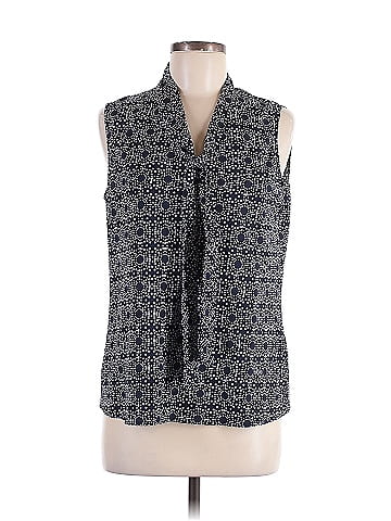 Black Label by Evan Picone Sleeveless Blouse (view 1)
