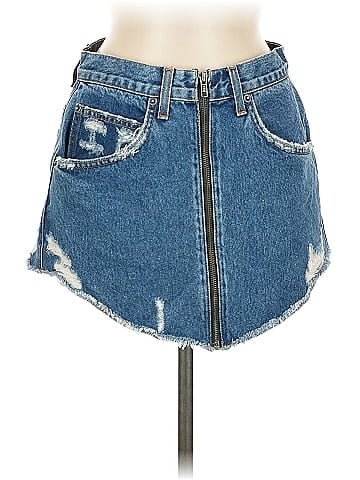Carmar Denim Skirt (view 1)