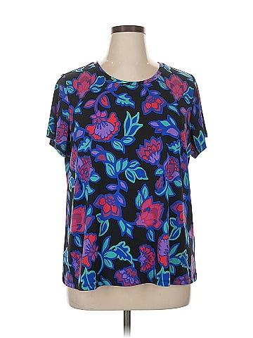 IMAN Short Sleeve Blouse (view 1)