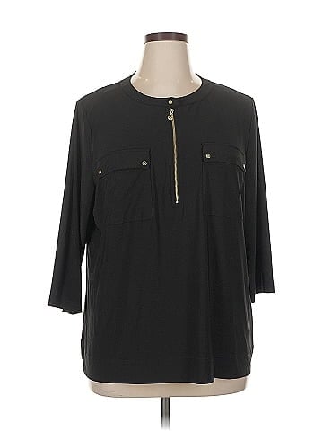 Anne Klein 3/4 Sleeve Blouse (view 1)
