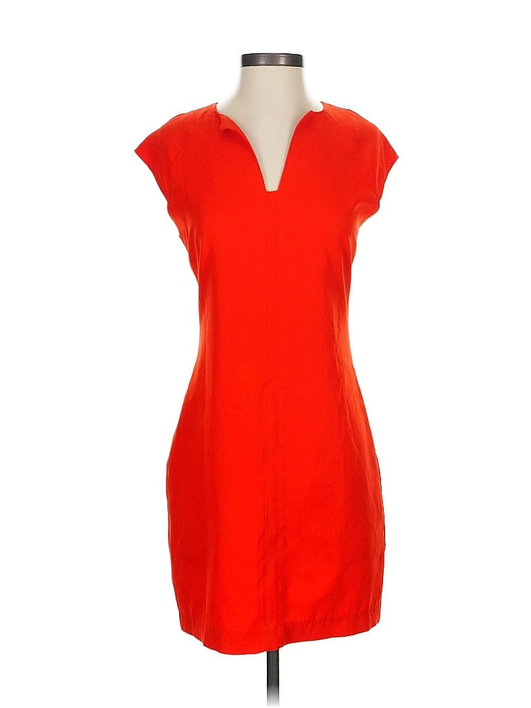 Pre-owned Alice Blue Designed Exclusively For Stitch Fix Cocktail Dress In Orange
