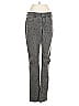DKNY Jeans Animal Print Gray Brown Jeans Size 6 - photo 1