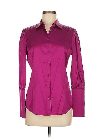 Etcetera Long Sleeve Silk Top (view 1)