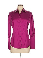 Etcetera Long Sleeve Silk Top